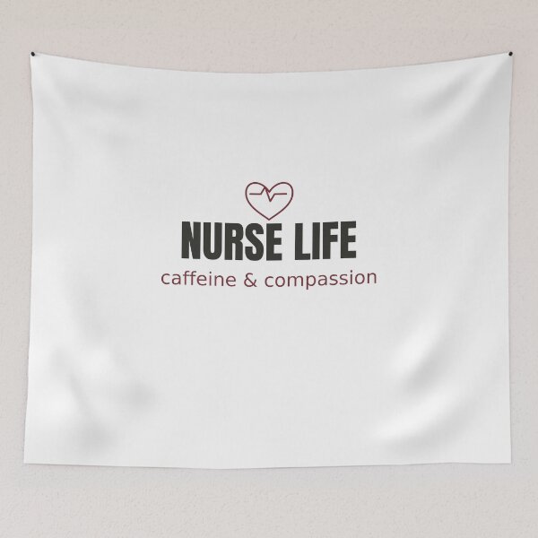 Item preview, Nurse Life Minimalist - Nurse Appreciation Tee designed and sold by RankShift.