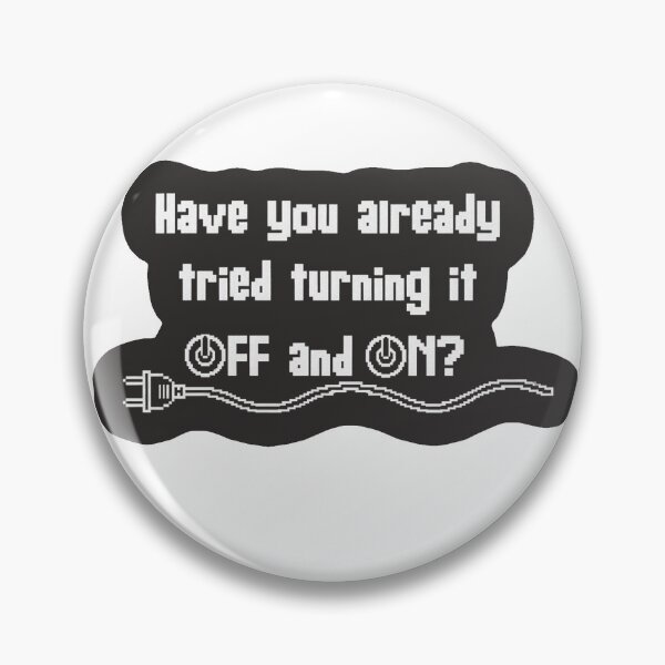 Item preview, Have you tried OFF / ON? (Dark mode version) designed and sold by Robs-IT-Ecke.