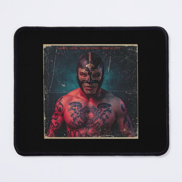 Item preview, Lucha Libre Mexico City 1985 - Retro Vintage Latin Wrestling Photography  designed and sold by santo ✝abú.