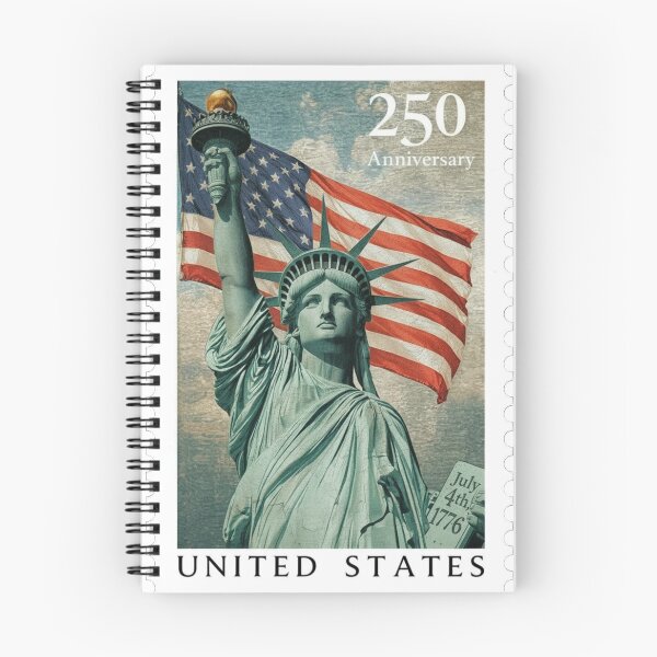 Item preview, Statue of Liberty 250 year stamp design  designed and sold by hollycooper.
