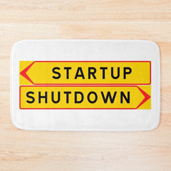 Item preview, Startup vs. Shutdown designed and sold by ALF2023.