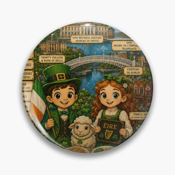 Item preview, Ireland Dublin – Legends, Emeralds and Hospitality designed and sold by Cifi64.