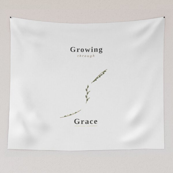 Item preview, Growing Through Grace | Christian Olive Branch Botanical Illustration | Faith Inspired Artwork designed and sold by feliciarainbow.