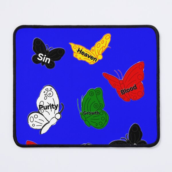 Item preview, wordless butterflies telling salvation through colors designed and sold by gracehopelove.