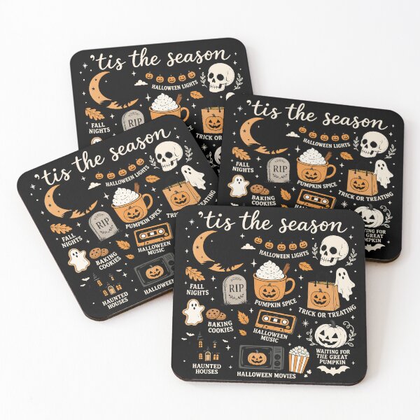 Item preview, Vintage Halloween Tis' the Season Retro Halloween Aesthetic Womens Spooky Pumpkin Witch Vibes designed and sold by LessIsLoud.