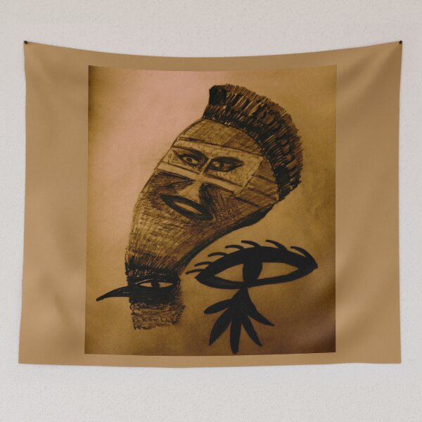 Item preview, Ancient Artifact - The Guardian Ritual Mask designed and sold by energyoflove333.