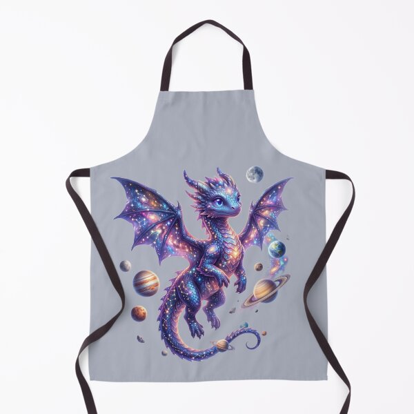 Artikelvorschau, Babydrache mit Galaxien entworfen und verkauft von kidoramagic.