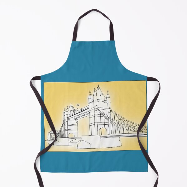 Item preview, Tower Bridge - Blue & Yellow designed and sold by rodwelldesigns.