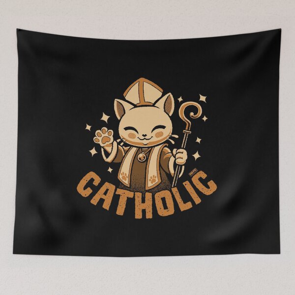 Item preview, CATHOLIC designed and sold by World Domination For Cats ®.