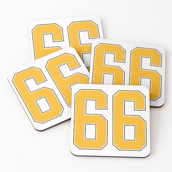 Item preview,  Lemieux Penguins Hockey Great Home White Number #66  designed and sold by Rolographics1.