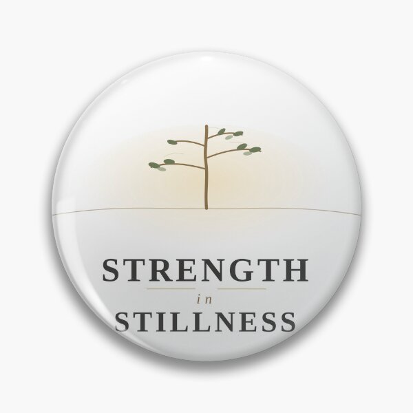 Item preview, Strength in Stillness | Christian Olive Tree Landscape | Minimalist Botanical Faith Illustration designed and sold by feliciarainbow.