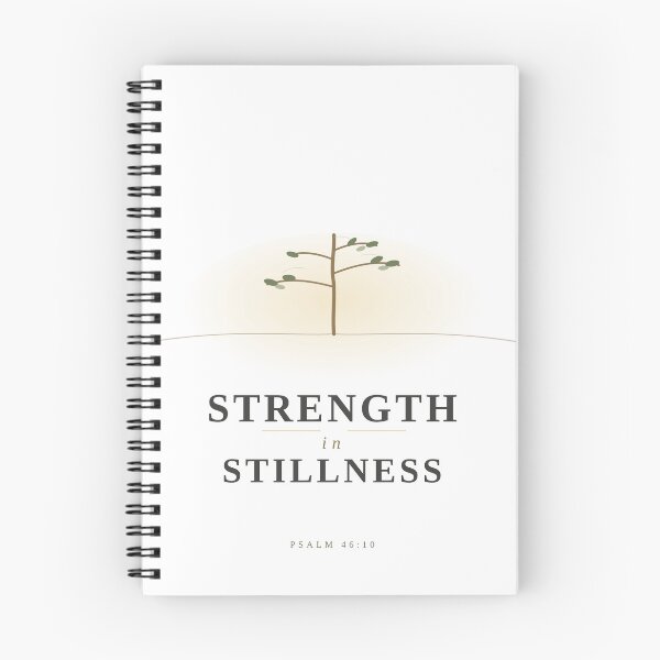 Item preview, Strength in Stillness | Christian Olive Tree Landscape | Minimalist Botanical Faith Illustration designed and sold by feliciarainbow.