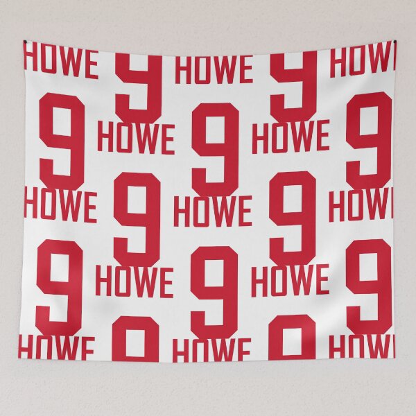 Item preview, Howe Red Wings Home White Red Lettering #9  designed and sold by Rolographics1.