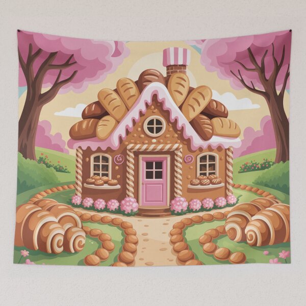 Item preview, Pink bread house. designed and sold by elegantpaterns.