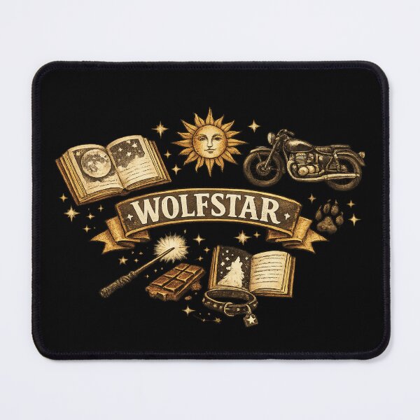 Item preview, Wolfstar Ship - Fandom - Remus × Sirius II designed and sold by lonelymoony.