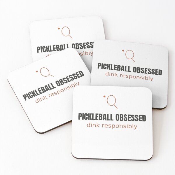 Item preview, Pickleball Obsessed - Minimalist Pickleball Tee designed and sold by RankShift.
