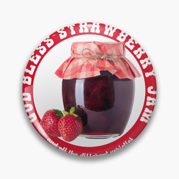 Item preview, God Bless Strawberry Jam designed and sold by joshpincus.