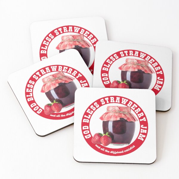 Item preview, God Bless Strawberry Jam designed and sold by joshpincus.