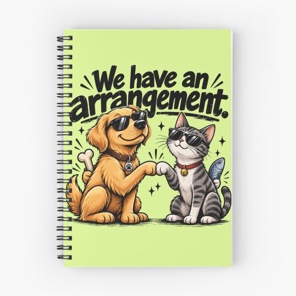 Item preview, Dog & Cat | We Have an Arrangement  designed and sold by ekemarket.