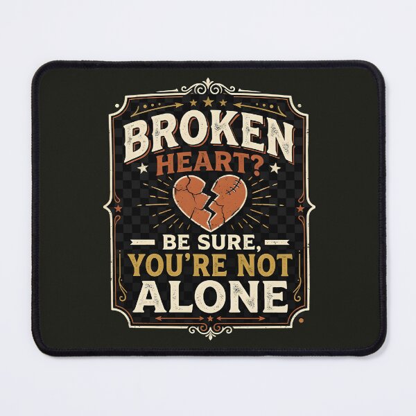 Item preview, Broken heart? Be sure, you're not alone designed and sold by ParadoxParadox.