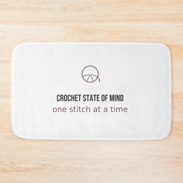 Item preview, Crochet State of Mind - Minimalist Crochet Tee designed and sold by RankShift.