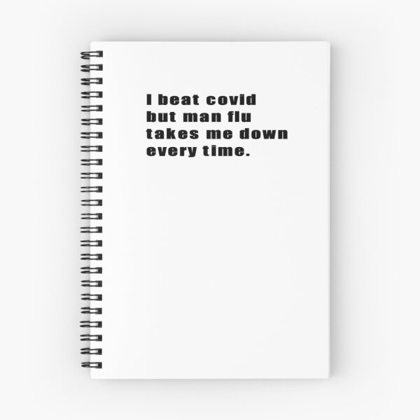 Item preview, I beat covid but not man flu. designed and sold by hardingcarl2.