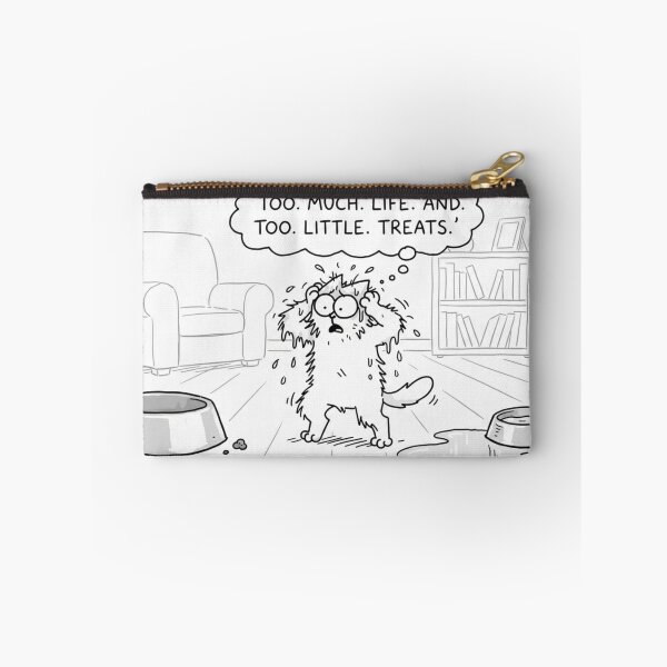 Item preview, Too Much Life, Too Little Treats – Funny Cat designed and sold by ANNART1602.