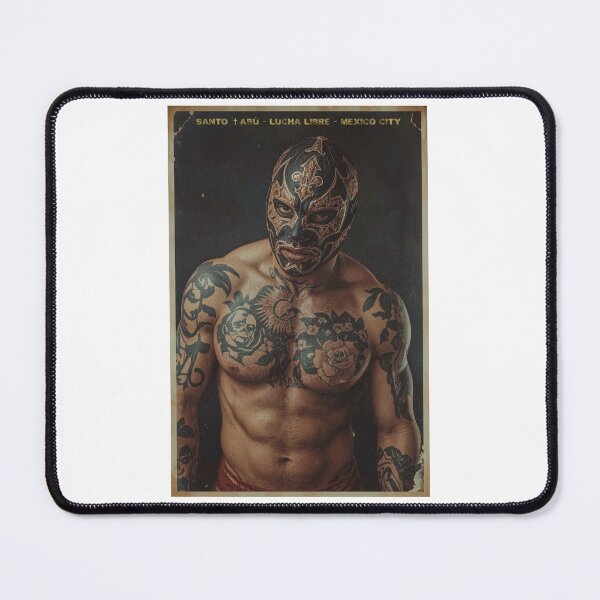 Item preview, Lucha Libre Mexico City 1985 - Retro Vintage Latin Wrestling Photography designed and sold by santo ✝abú.