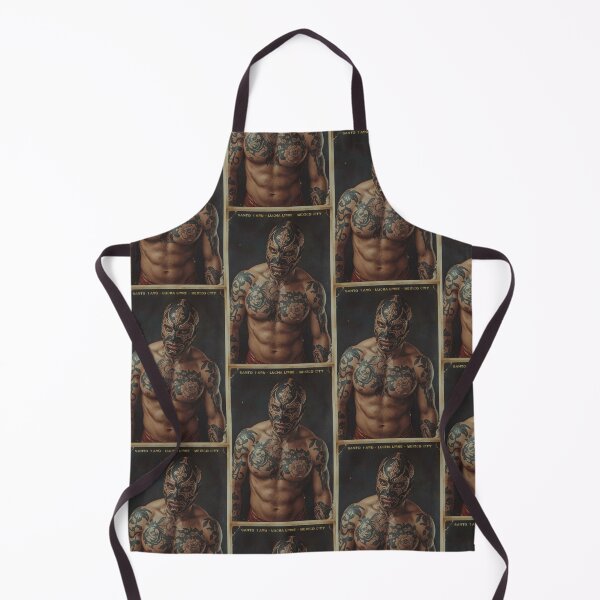 Item preview, Lucha Libre Mexico City 1985 - Retro Vintage Latin Wrestling Photography designed and sold by santo ✝abú.