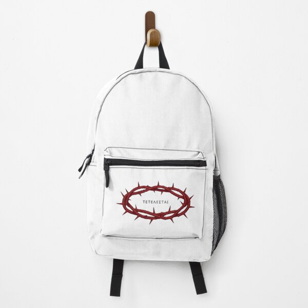 Item preview, Crown of thorns icon art - τετελεσται - White designed and sold by RepJesus.
