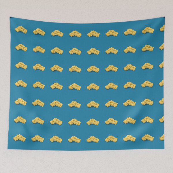 Item preview, Mosaic Bourbon Biscuit - Blue Backdrop designed and sold by rodwelldesigns.