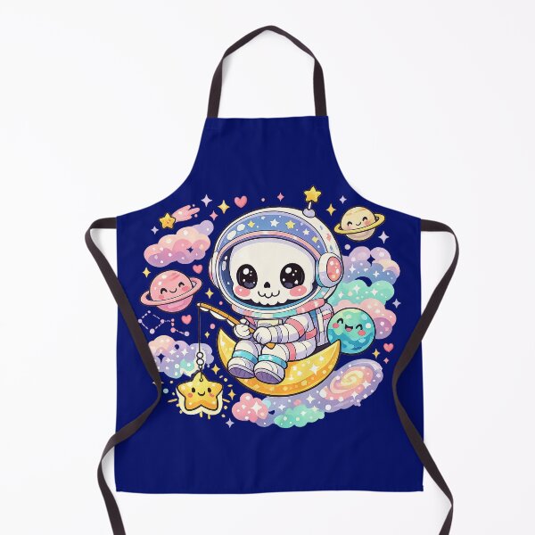 Item preview, Cute Skeleton Astronaut Fishing for Stars designed and sold by Pluto ⭐️.