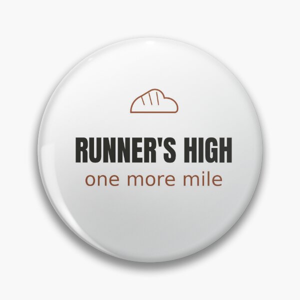 Item preview, Runner's High Minimalist - Running Lover Tee designed and sold by RankShift.