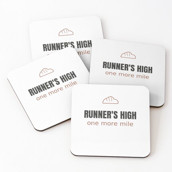 Item preview, Runner's High Minimalist - Running Lover Tee designed and sold by RankShift.