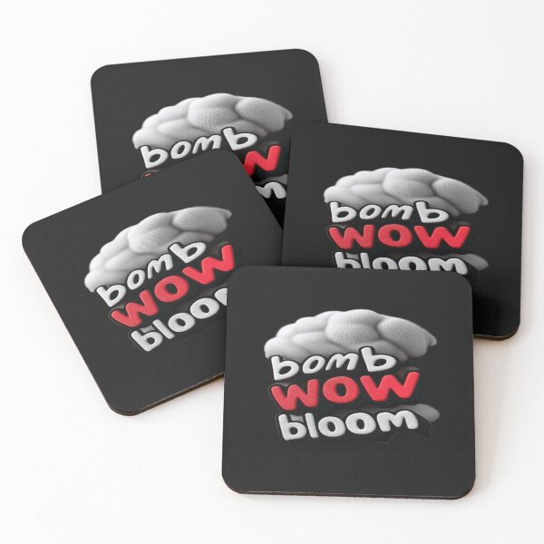 Item preview, The Wow Effect Explosion, Wow Bloom Bomb - Smoke Cloud and 3D Cartoon Text designed and sold by RAYBIL.
