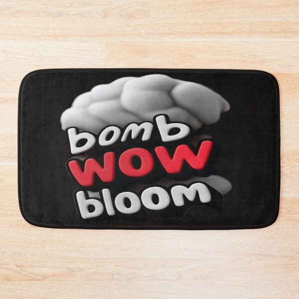 Item preview, The Wow Effect Explosion, Wow Bloom Bomb - Smoke Cloud and 3D Cartoon Text designed and sold by RAYBIL.