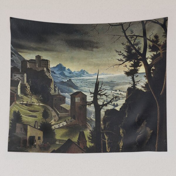 Item preview, Landscape with Castle designed and sold by tomorrowsart.