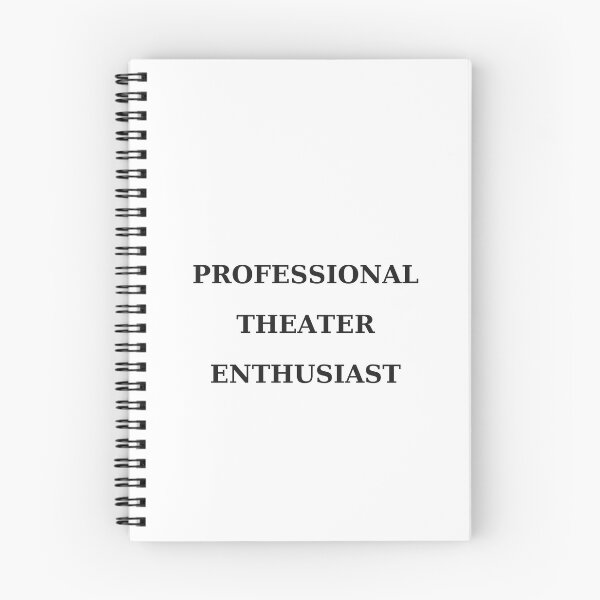 Artikelvorschau, Professioneller Theaterliebhaber entworfen und verkauft von TypeAndThread.