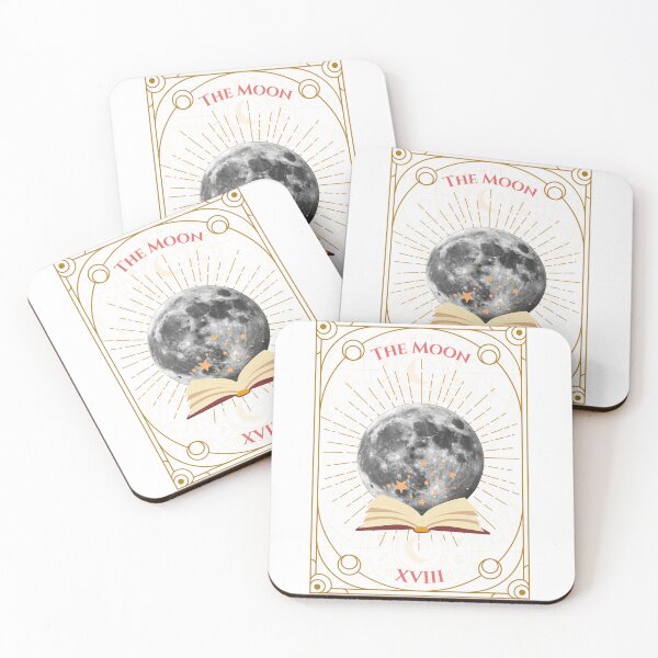 Item preview, The Moon Card designed and sold by Mucha's Rose.