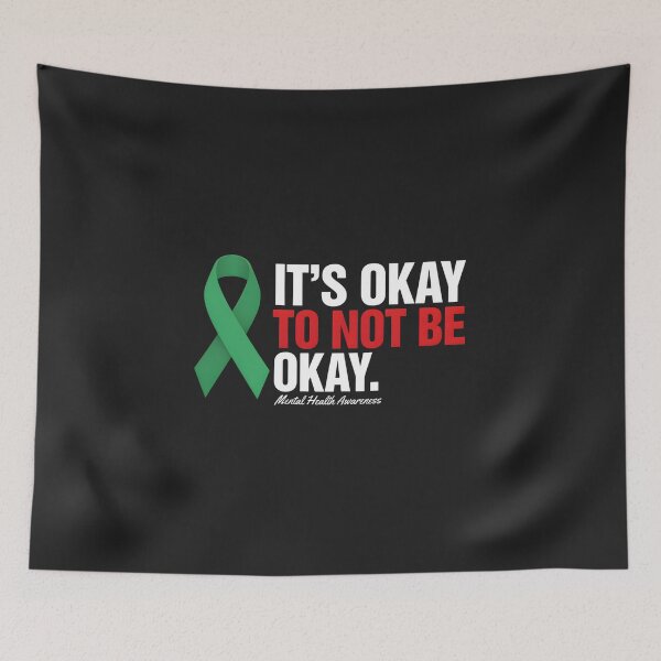 Item preview, It's Okay to Not Be Okay Awareness  designed and sold by dragonbol023.