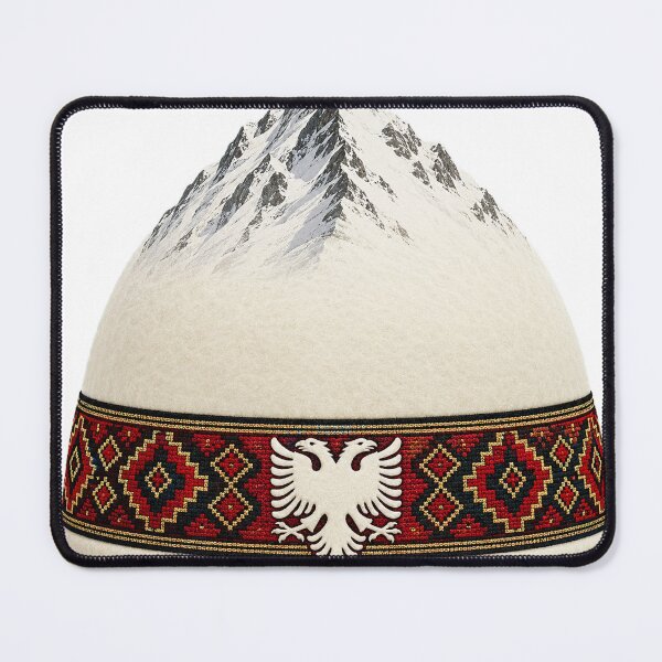 Item preview, Albanian Qeleshe Mountain Heritage designed and sold by NorthPeak Studio.