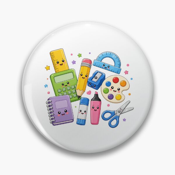Item preview, Cute Kawaii School Supplies Friends Creative Classroom Fun designed and sold by Moizento.