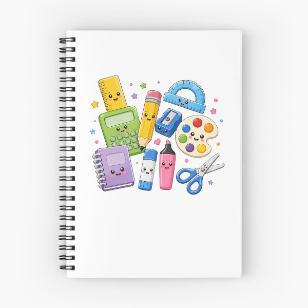 Item preview, Cute Kawaii School Supplies Friends Creative Classroom Fun designed and sold by Moizento.