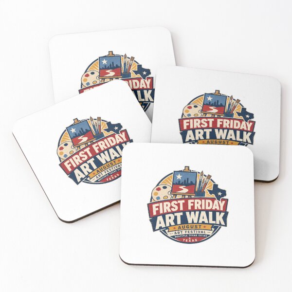 Item preview, Texas First Friday Art Walk Celebration designed and sold by Combat Skies.