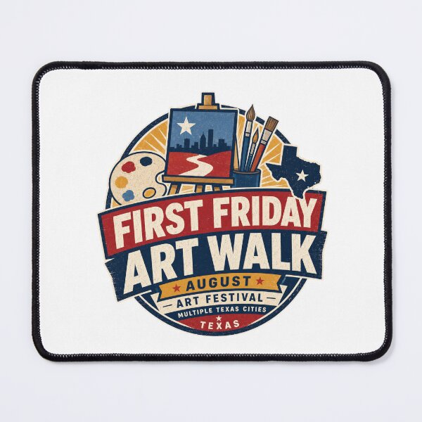 Item preview, Texas First Friday Art Walk Celebration designed and sold by IRON WINGS /USAF.