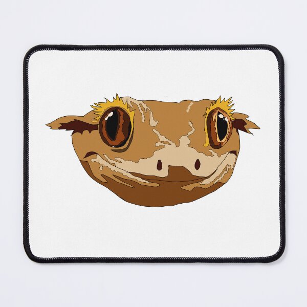 Item preview, Copy of Smiling crested gecko face designed and sold by LeahcarsArt.