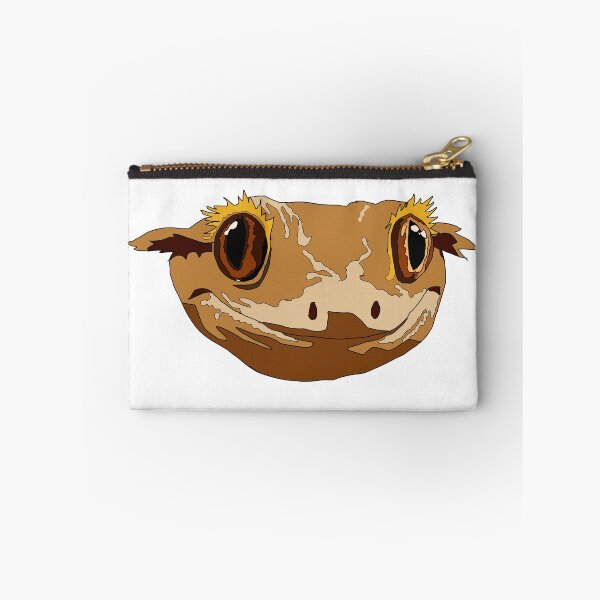 Item preview, Copy of Smiling crested gecko face designed and sold by LeahcarsArt.