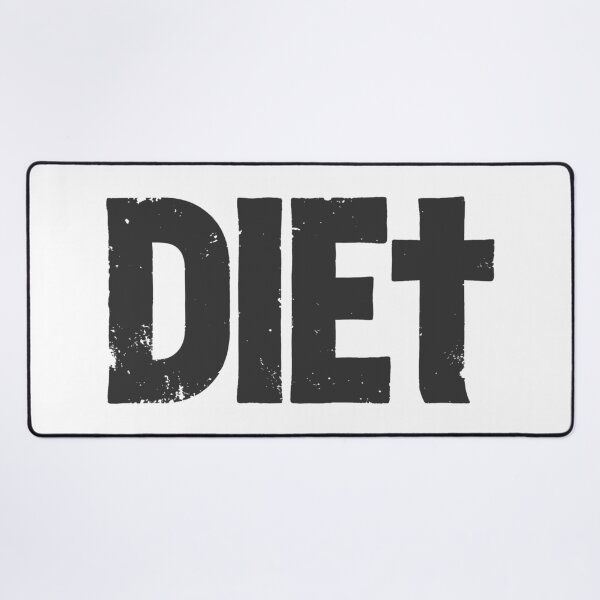 Item preview, DIEt in Black Grungy Letters designed and sold by StudioDestruct.