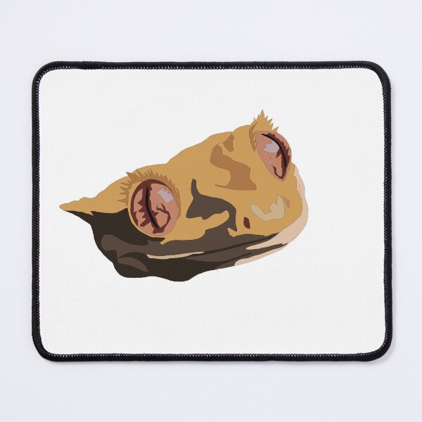 Item preview, Copy of Copy of Smiling crested gecko face designed and sold by LeahcarsArt.