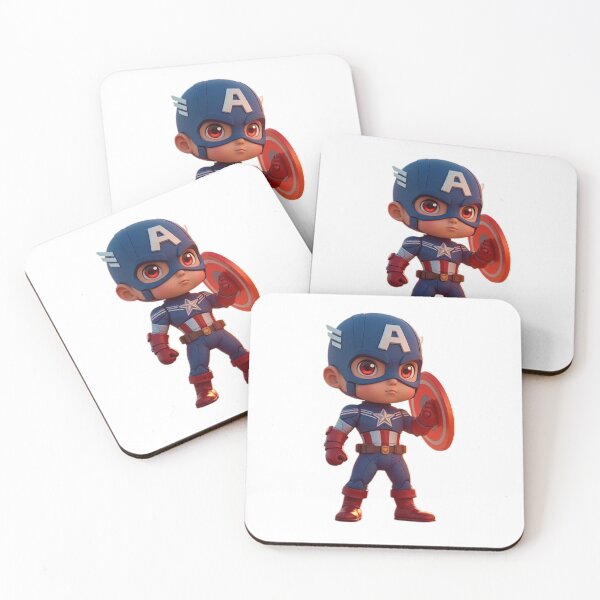 Item preview, Cute Chibi Star Soldier Sticker | American Hero Anime Character Design | Patriotic Superhero Clip Art PNG designed and sold by AniaAndrzej.